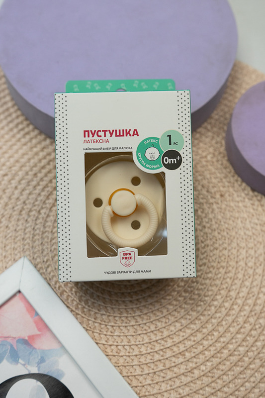 Пустушка латексна 400-037